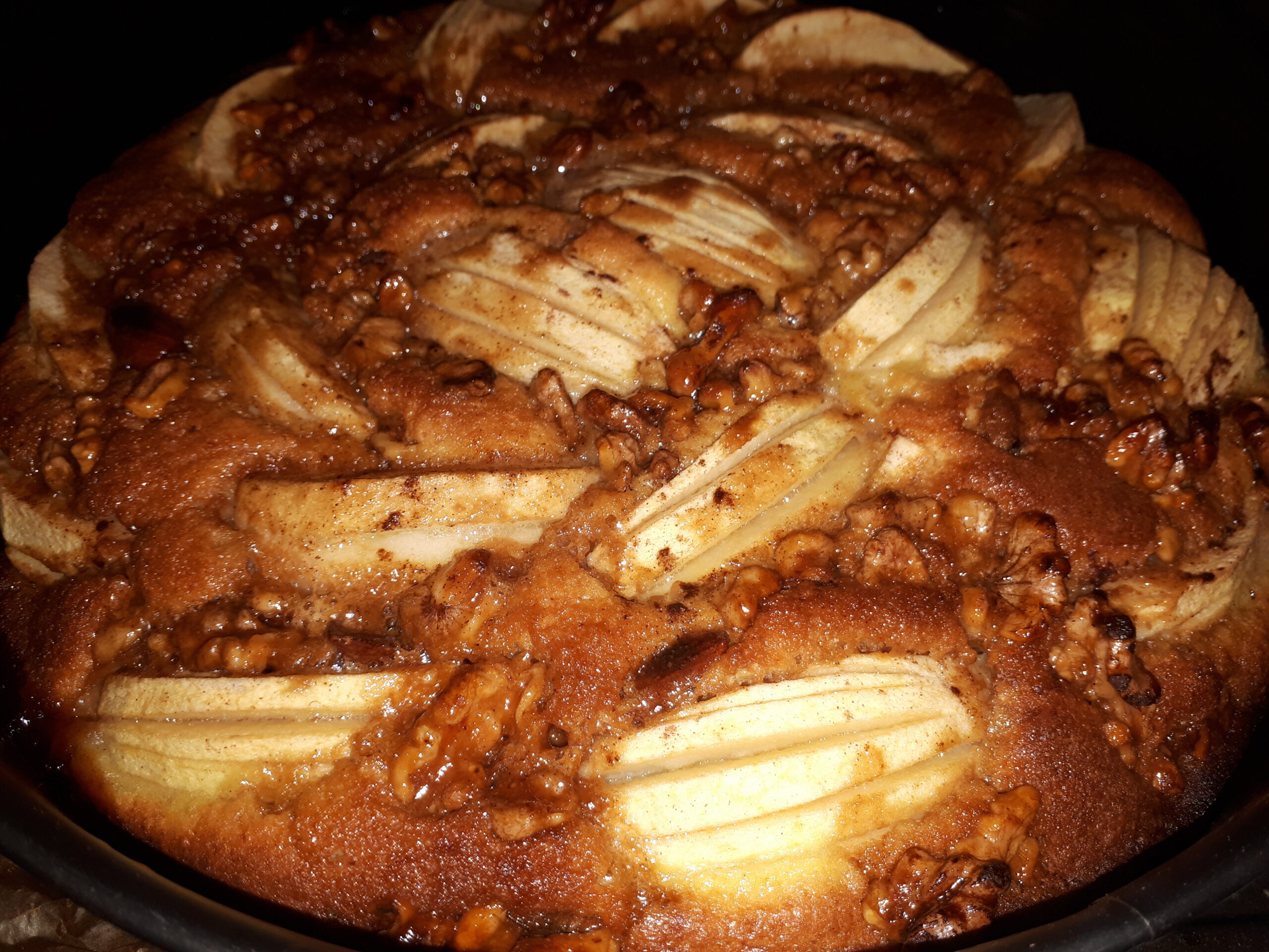 Apfel-Honigkuchen mit Walnüssen - agrikulturella – selbstbestimmt und ...